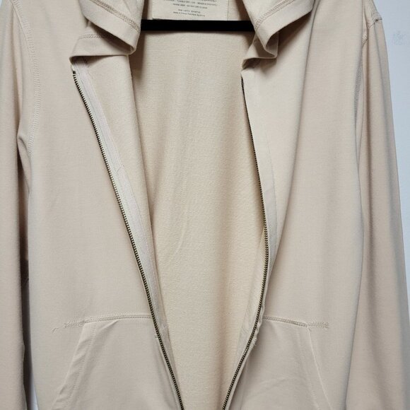 Men's Organic Cotton Soft Cozy Full Zip Spun Bamboo Hoodie - Unisex* - Size L - Picture 11 of 15
